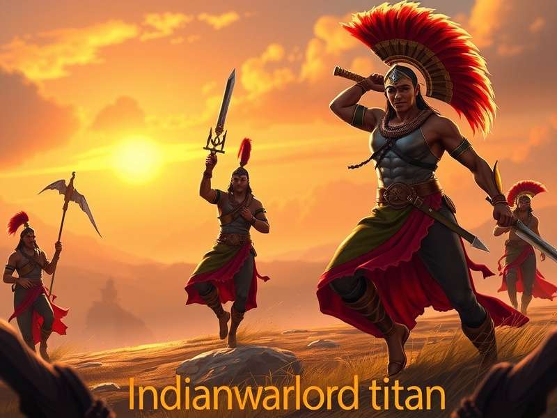 Indian Warlord Titan battle formation