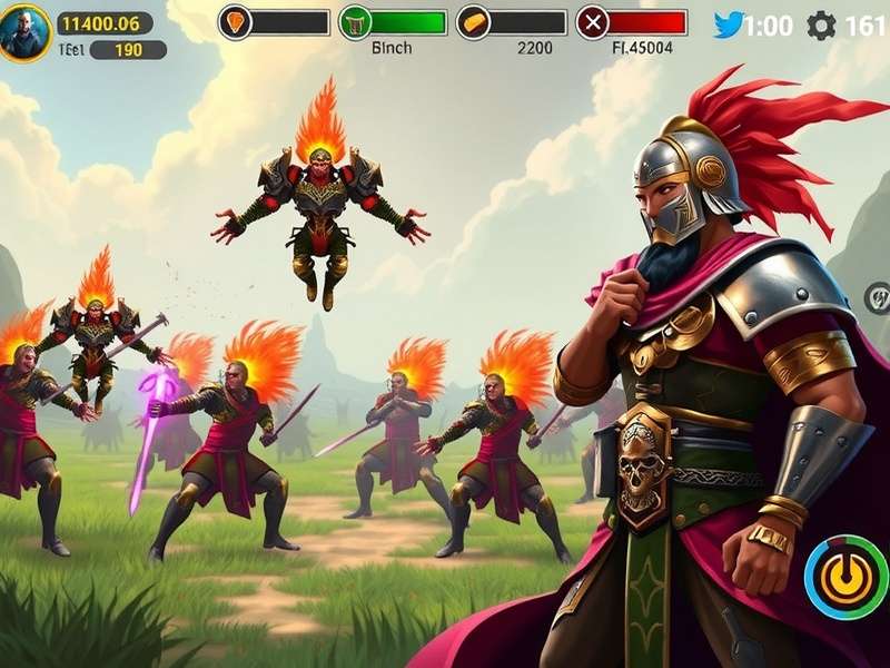 Indian Warlord Titan gameplay screenshot